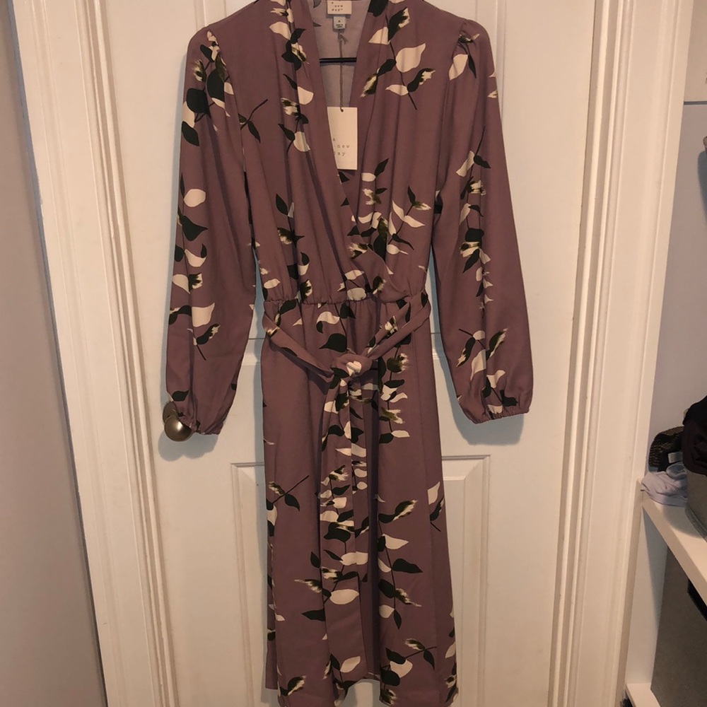 Floral midi dress